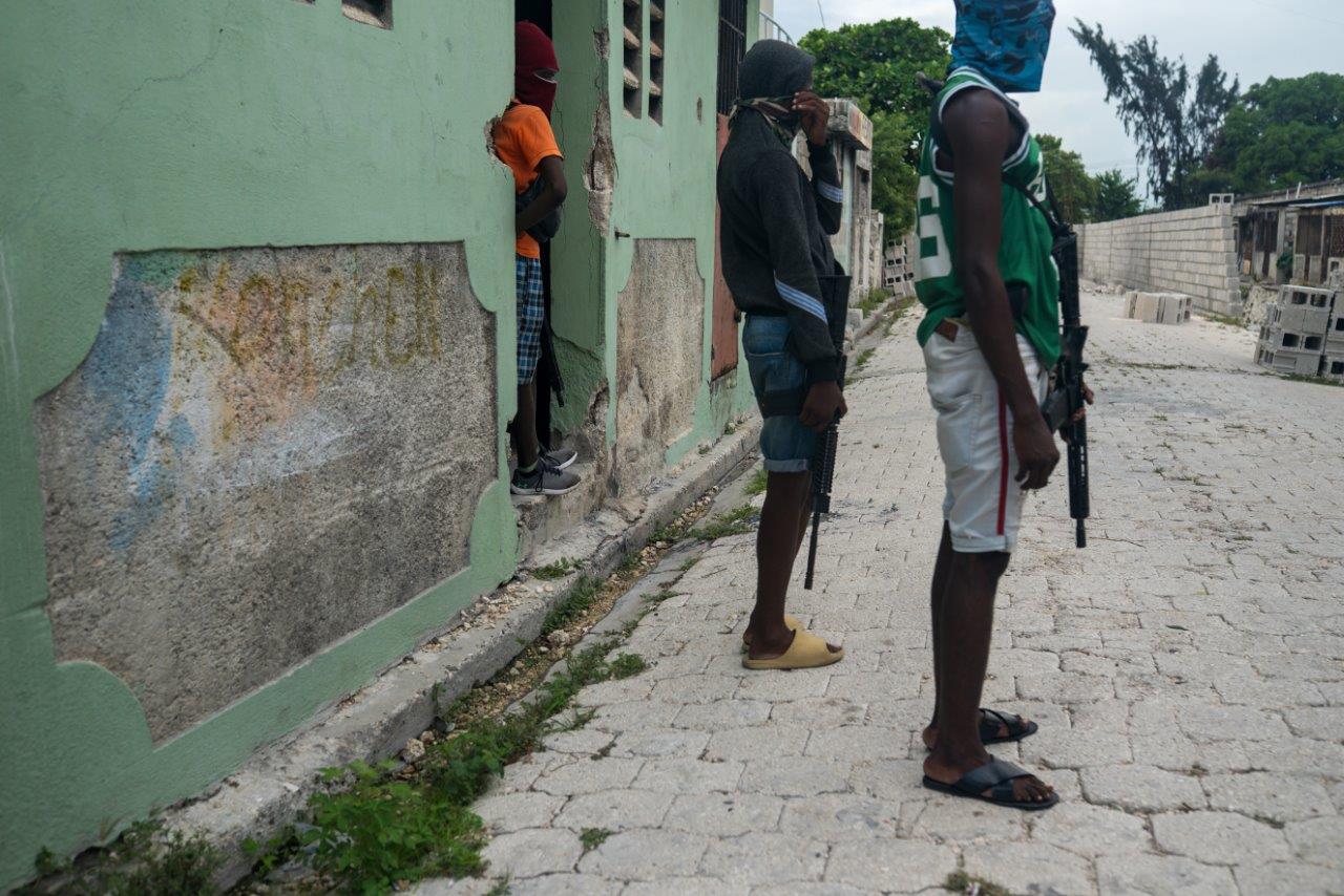 Ozbrojené skupiny v uliciach Haiti